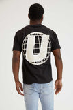 Classic Fit Universal Off White Puff Tee Black